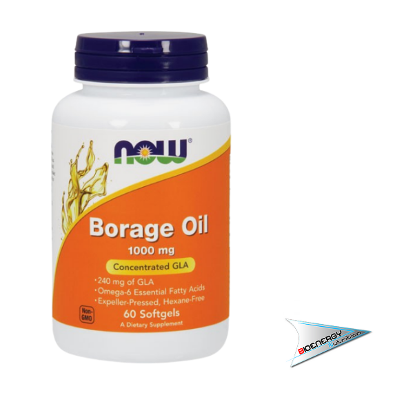 Now-BORAGE OIL (Conf. 60 perle)     
